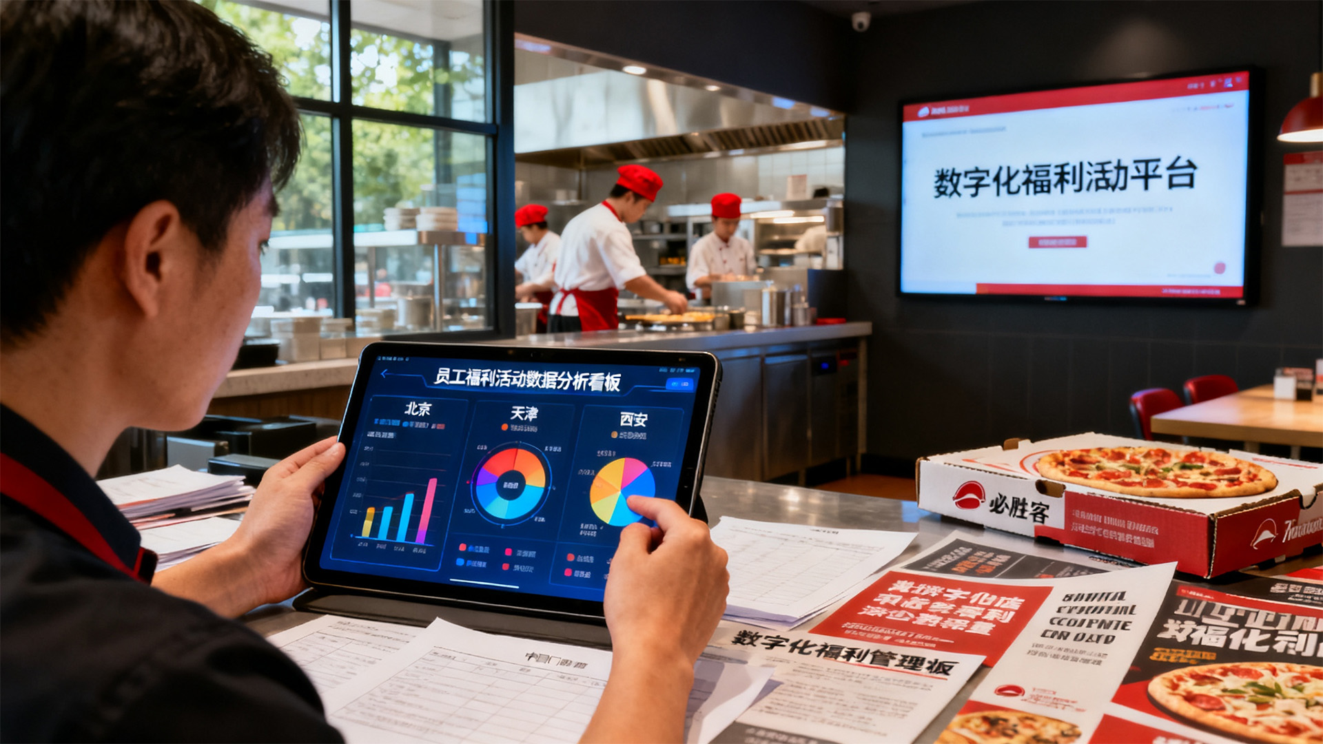 SpaceModel Technology Helps PizzaHut Achieve Digitalization in Welfare Activity Management
